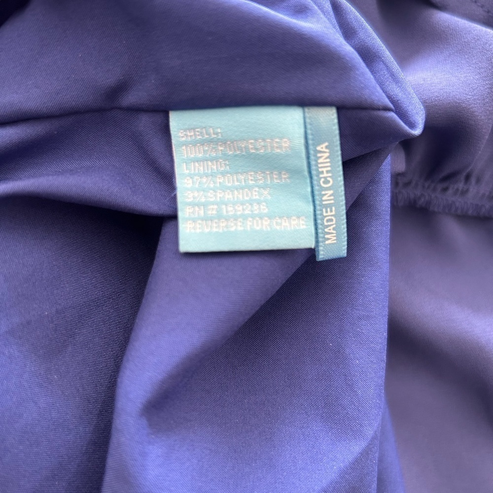 J McLaughlin Women Lavinia Blue Casual Dress 2 - Picture 9 of 14